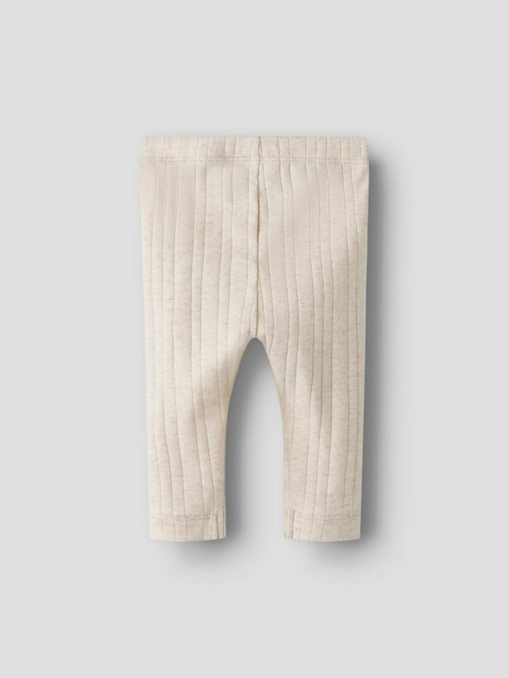 name it baby FILUS LEGGINGS - Peyote Melange | Torgunns Barneklær AS