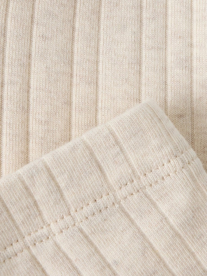 name it baby FILUS LEGGINGS - Peyote Melange | Torgunns Barneklær AS