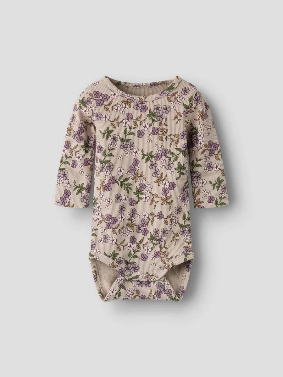 name it baby FOA LS SLIM BODY - Goat | Torgunns Barneklær AS