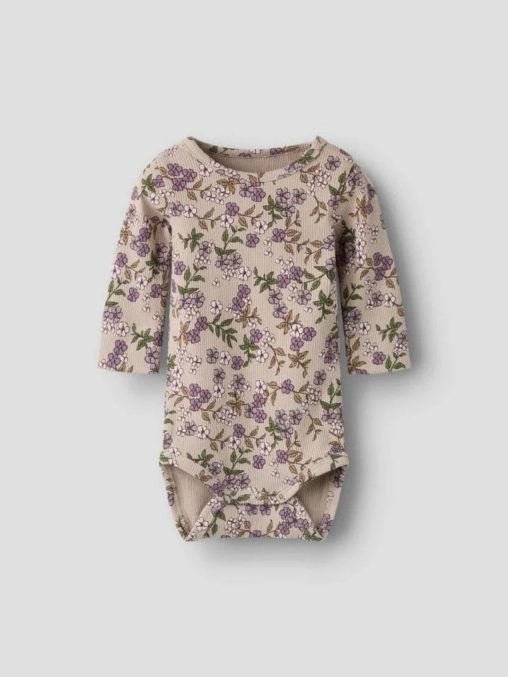 name it baby FOA LS SLIM BODY - Goat | Torgunns Barneklær AS