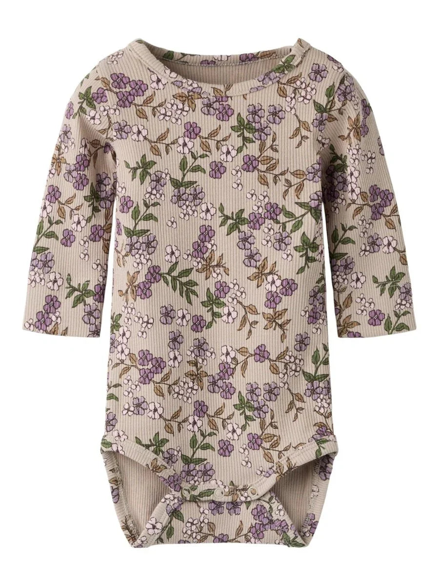 name it baby FOA LS SLIM BODY - Goat | Torgunns Barneklær AS