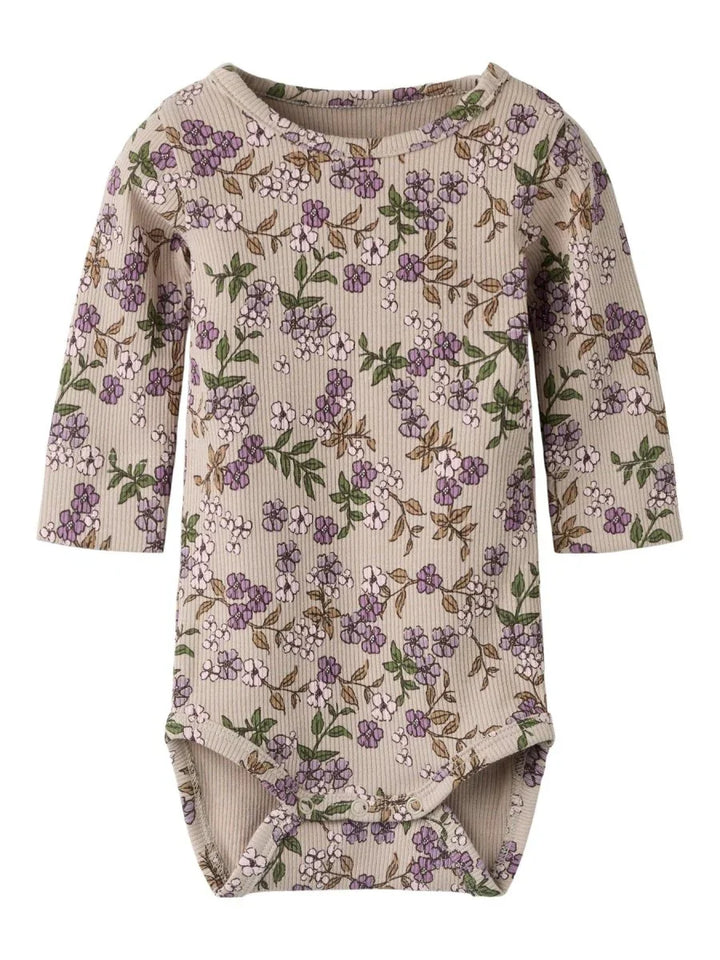 name it baby FOA LS SLIM BODY - Goat | Torgunns Barneklær AS