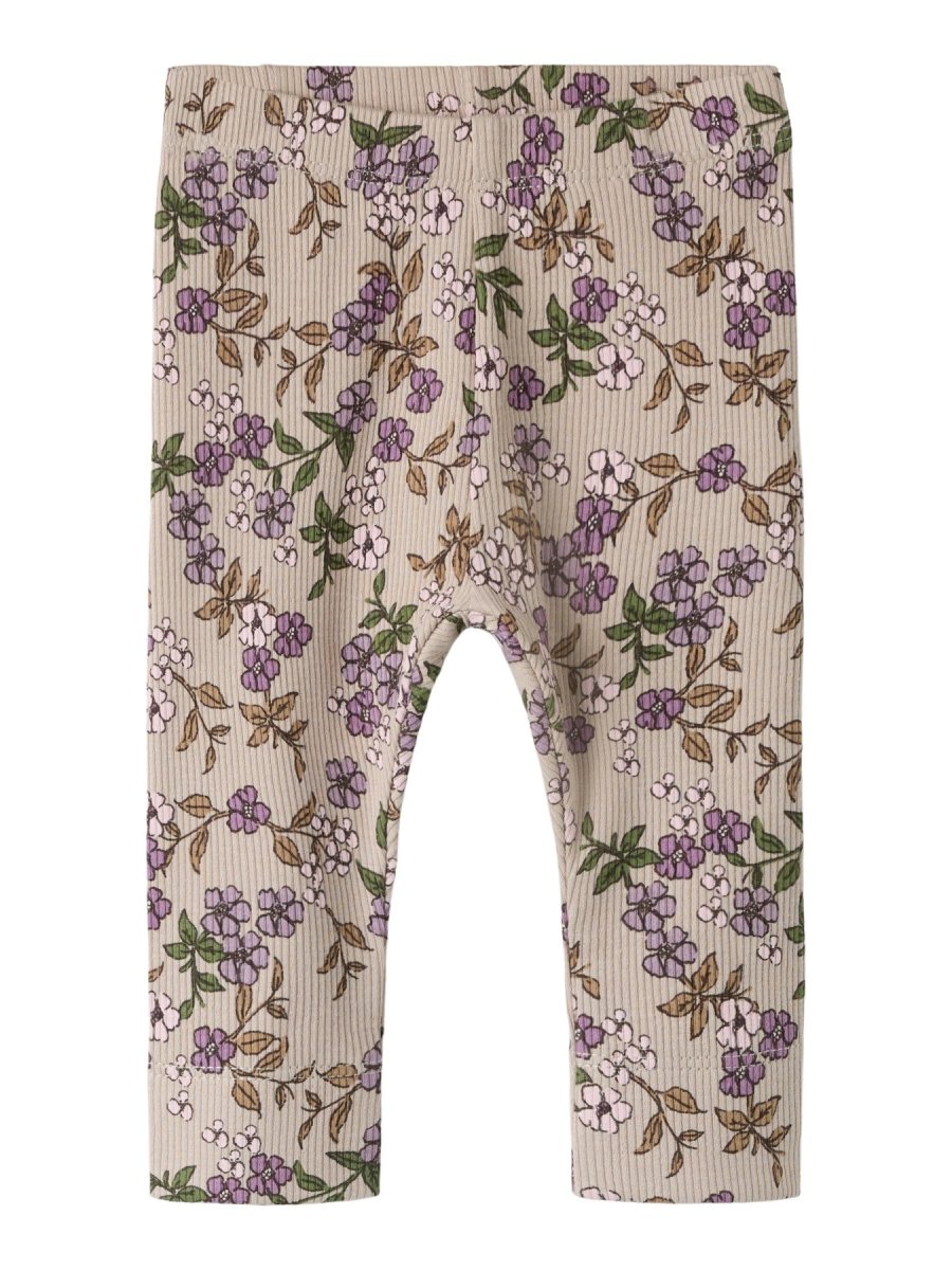 name it baby FOA SLIM LEGGING - Goat | Torgunns Barneklær AS