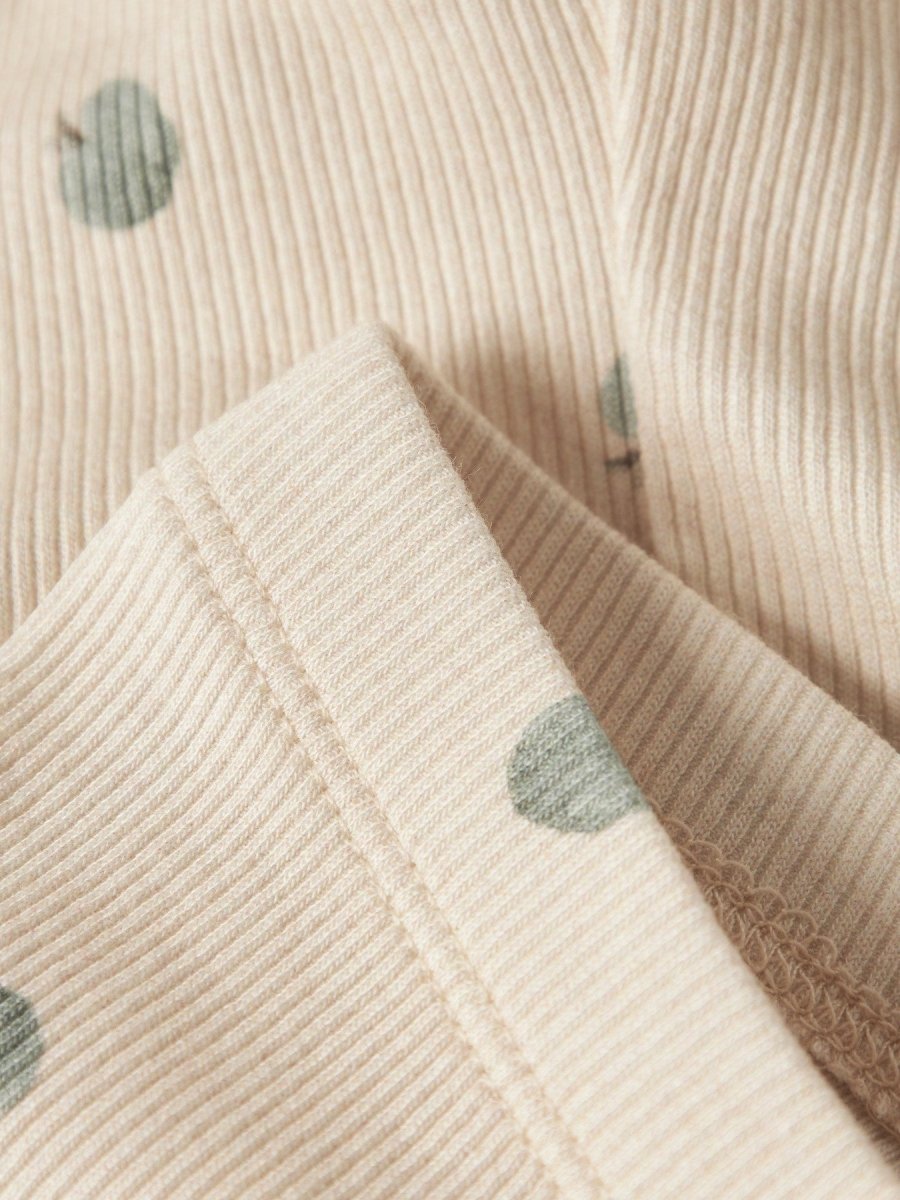 name it baby FOAPPLE LONG JOHN - Almond Milk | Torgunns Barneklær AS