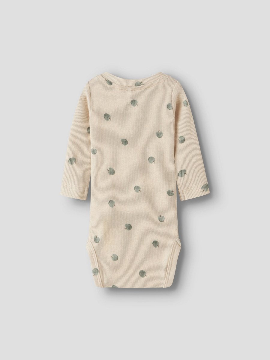 name it baby FOAPPLE LS BODY - Almond Milk | Torgunns Barneklær AS
