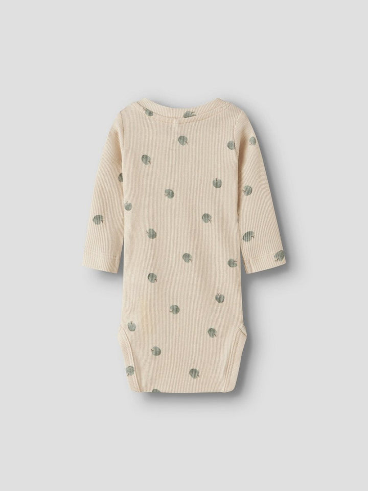 name it baby FOAPPLE LS BODY - Almond Milk | Torgunns Barneklær AS