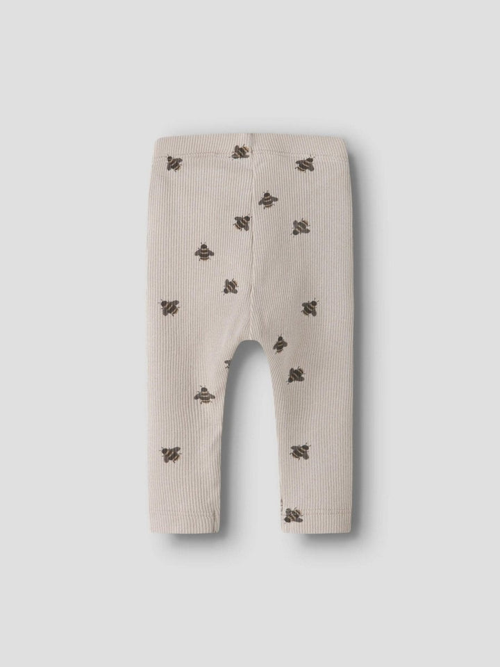name it baby FUNKAB LEGGINGS - Chateau Gray | Bie | Torgunns Barneklær AS