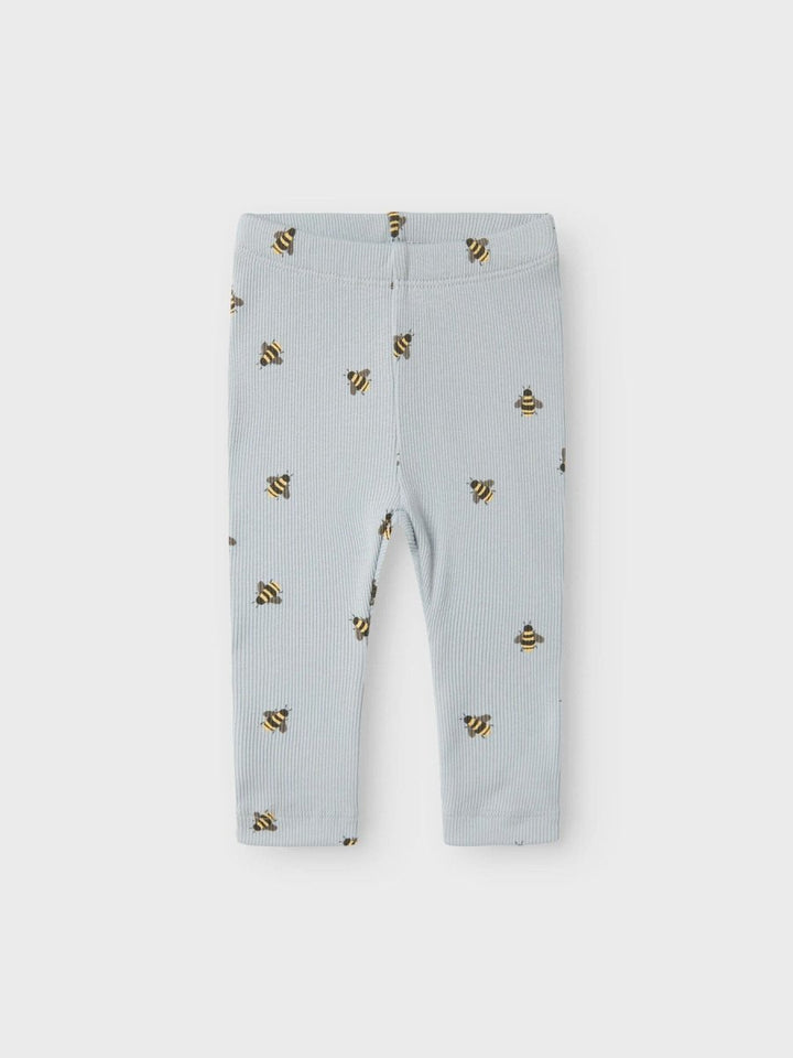 name it baby FUNKAB LEGGINGS - Pearl Blue | Bie | Torgunns Barneklær AS
