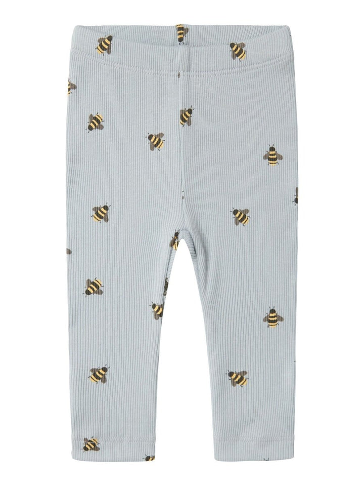 name it baby FUNKAB LEGGINGS - Pearl Blue | Bie | Torgunns Barneklær AS