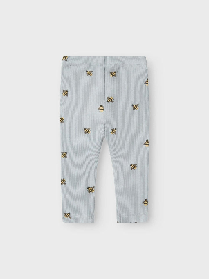 name it baby FUNKAB LEGGINGS - Pearl Blue | Bie | Torgunns Barneklær AS