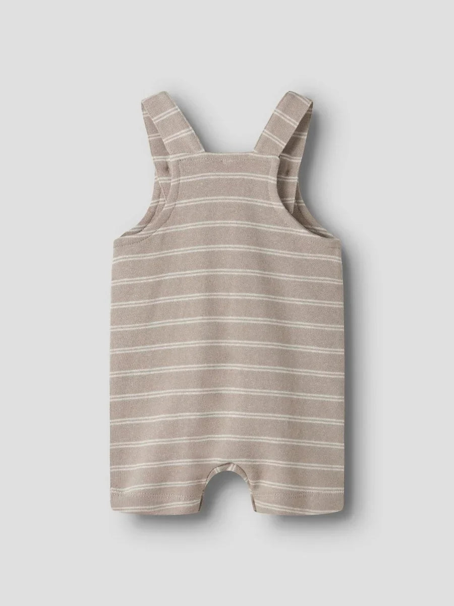 name it baby HELMUT SWEAT SHORTS OVERALL - Chateau Gray | Torgunns Barneklær AS