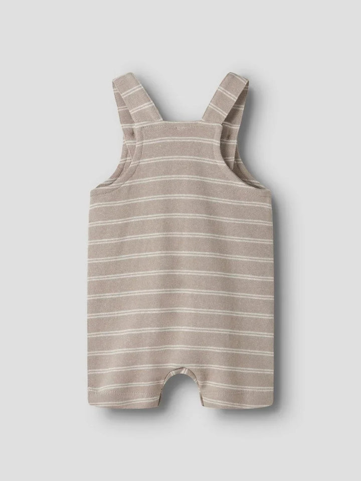 name it baby HELMUT SWEAT SHORTS OVERALL - Chateau Gray | Torgunns Barneklær AS