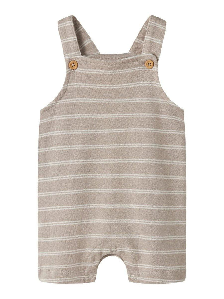 name it baby HELMUT SWEAT SHORTS OVERALL - Chateau Gray | Torgunns Barneklær AS
