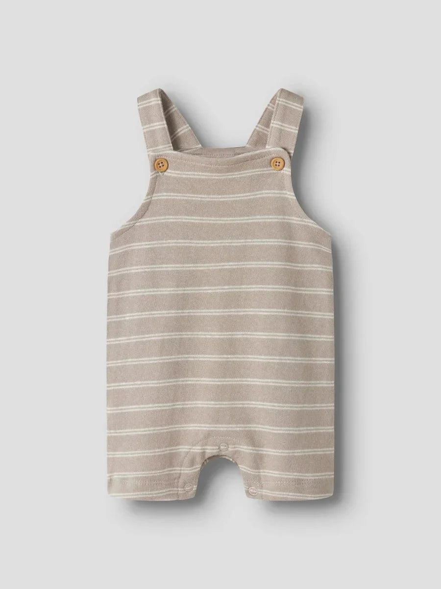 name it baby HELMUT SWEAT SHORTS OVERALL - Chateau Gray | Torgunns Barneklær AS