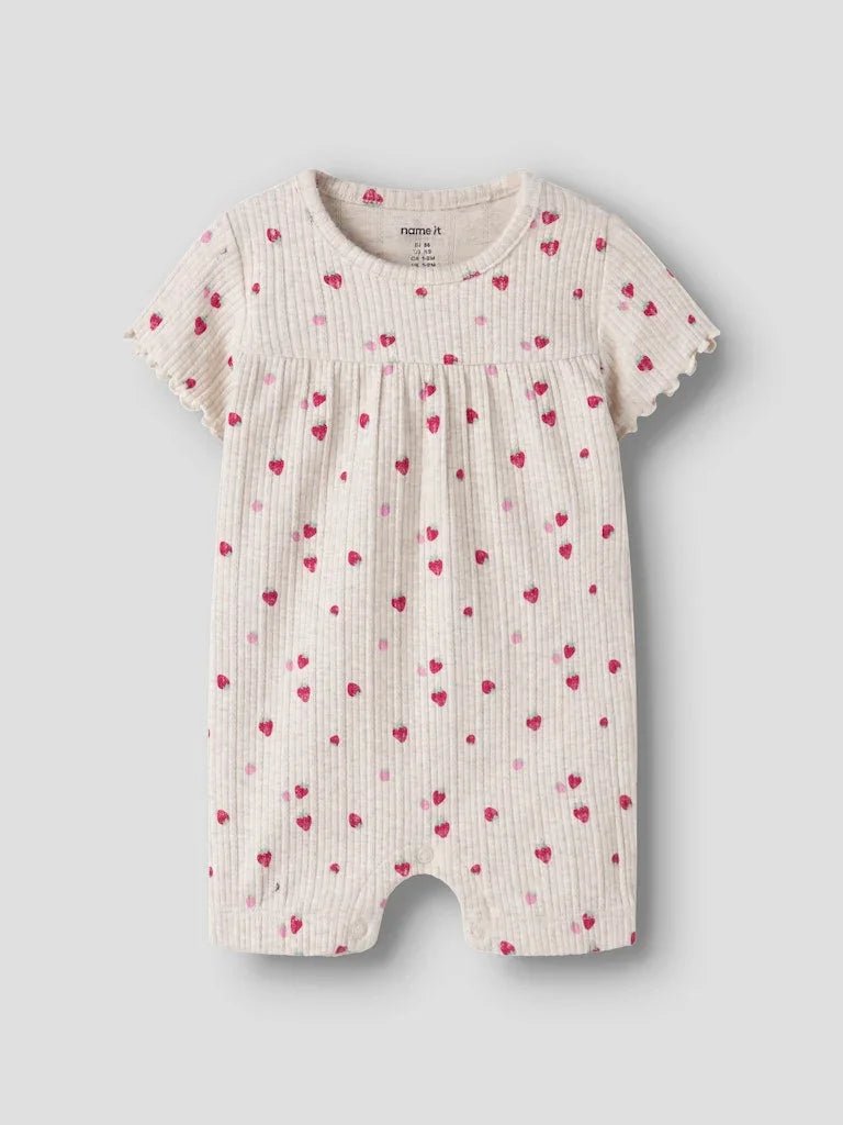 name it baby JELLY SUNSUIT - Peyote Melange | Torgunns Barneklær AS