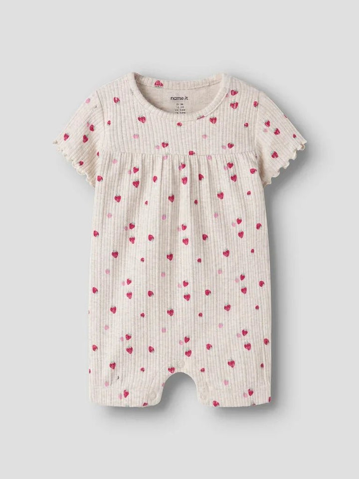 name it baby JELLY SUNSUIT - Peyote Melange | Torgunns Barneklær AS