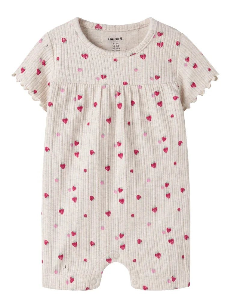 name it baby JELLY SUNSUIT - Peyote Melange | Torgunns Barneklær AS
