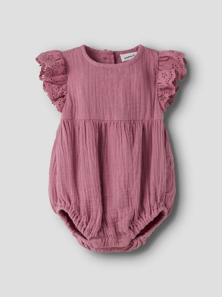 name it baby JOANNA ROMPER - Mesa Rose | Torgunns Barneklær AS