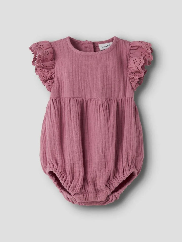 name it baby JOANNA ROMPER - Mesa Rose | Torgunns Barneklær AS