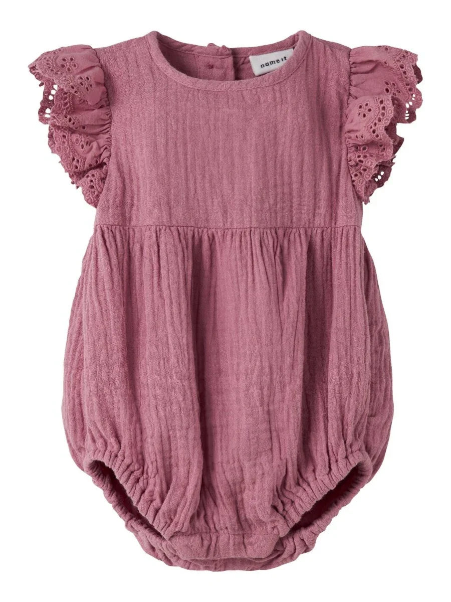 name it baby JOANNA ROMPER - Mesa Rose | Torgunns Barneklær AS