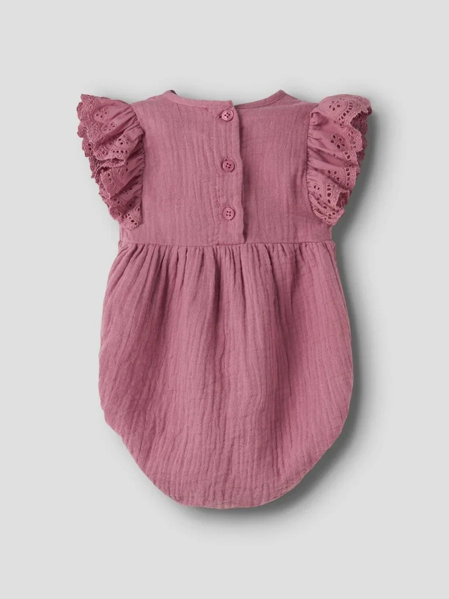 name it baby JOANNA ROMPER - Mesa Rose | Torgunns Barneklær AS