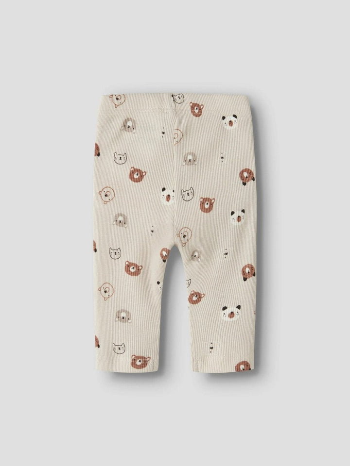 name it baby JOPPI LEGGING - Almond Milk | Torgunns Barneklær AS