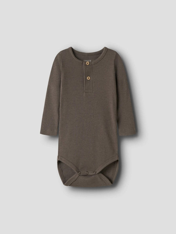 name it baby KAB LS BODY NOOS - Morel | Torgunns Barneklær AS