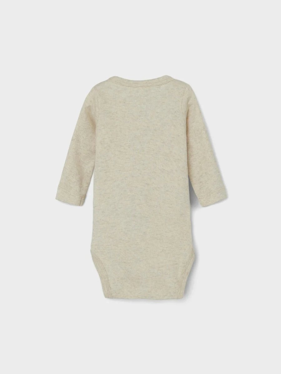 name it baby KAB LS BODY NOOS - Peyote Melange | Torgunns Barneklær AS