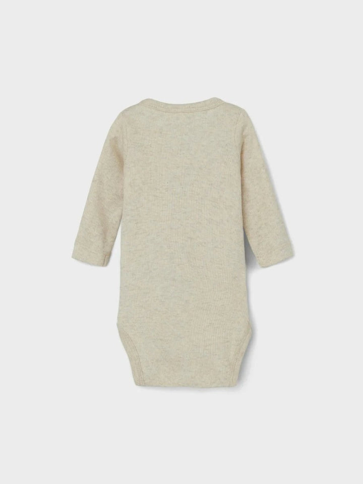 name it baby KAB LS BODY NOOS - Peyote Melange | Torgunns Barneklær AS