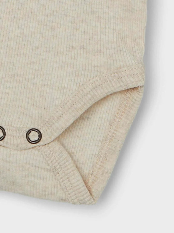 name it baby KAB LS BODY NOOS - Peyote Melange | Torgunns Barneklær AS