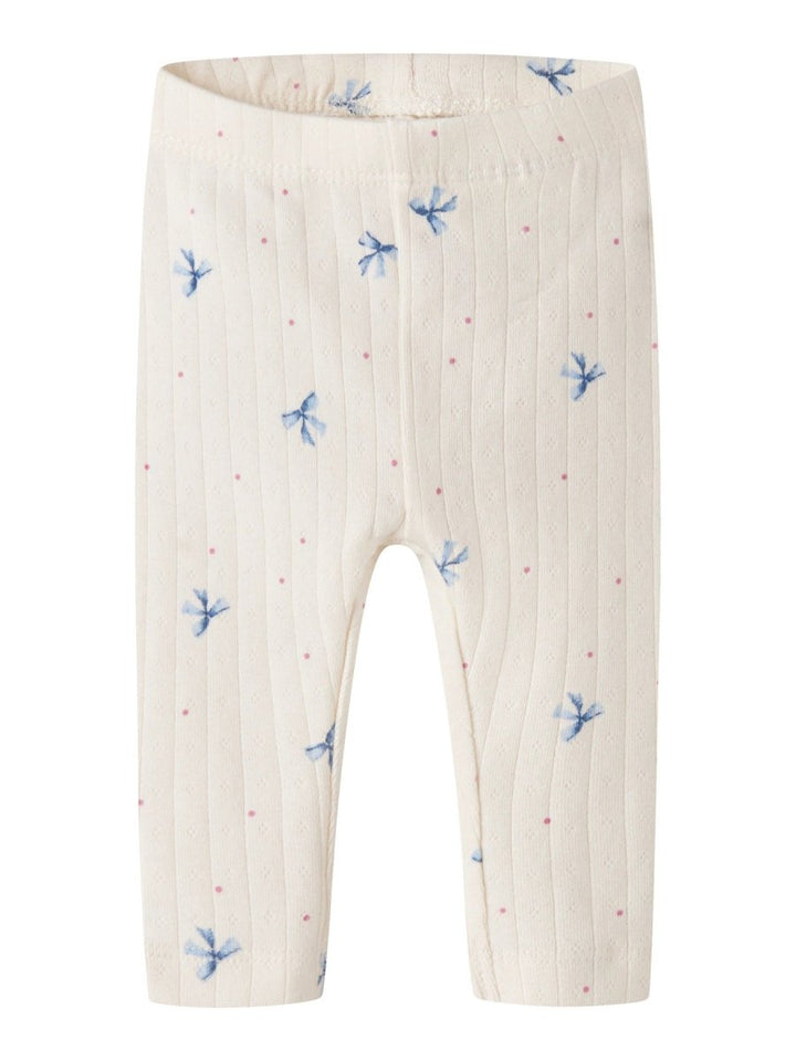 name it baby KATHLEN LEGGING - Antique White | Torgunns Barneklær AS