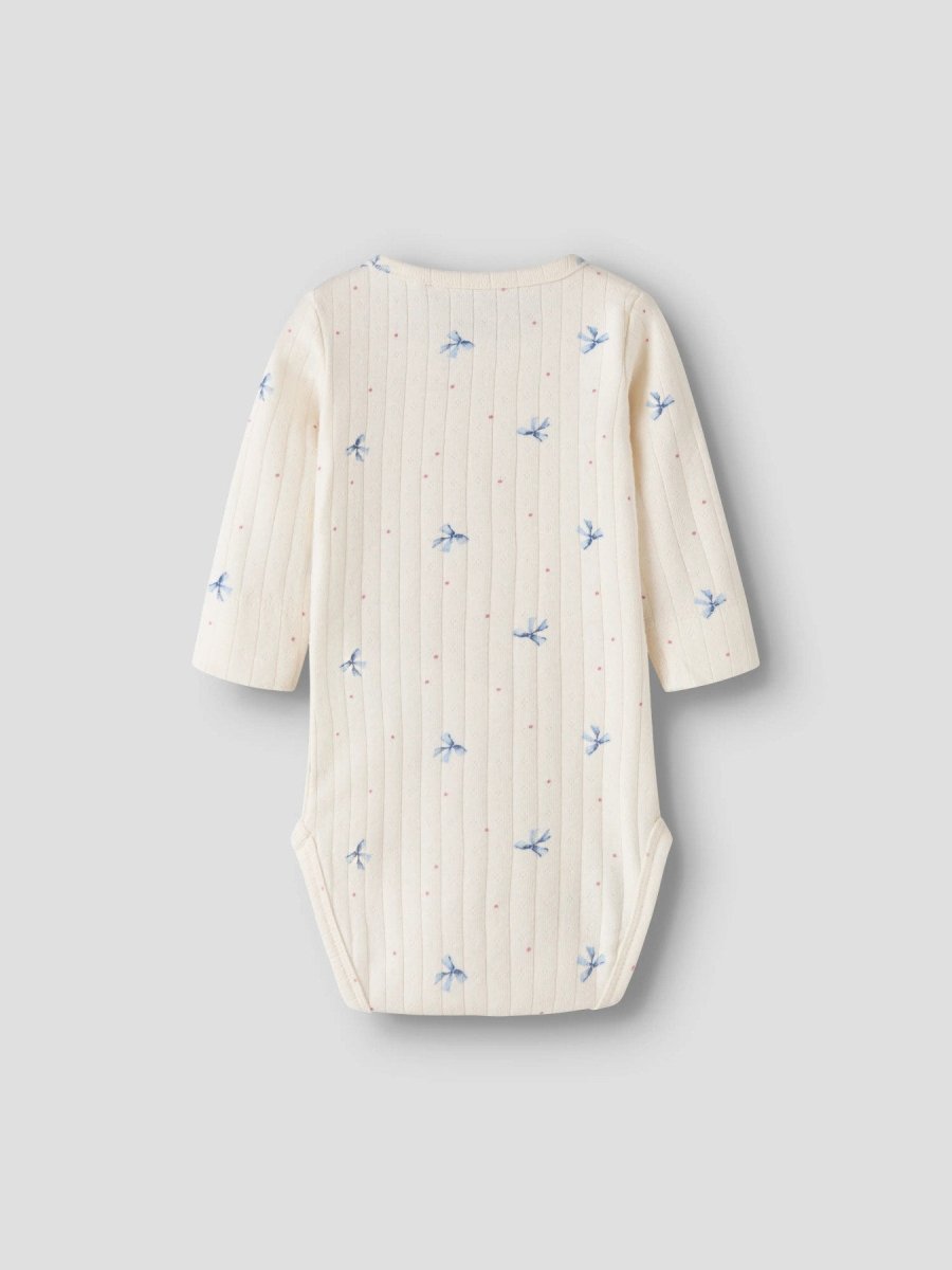 name it baby KATHLEN LS BODY - Antique White | Torgunns Barneklær AS