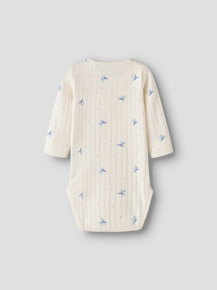 name it baby KATHLEN LS BODY - Antique White | Torgunns Barneklær AS