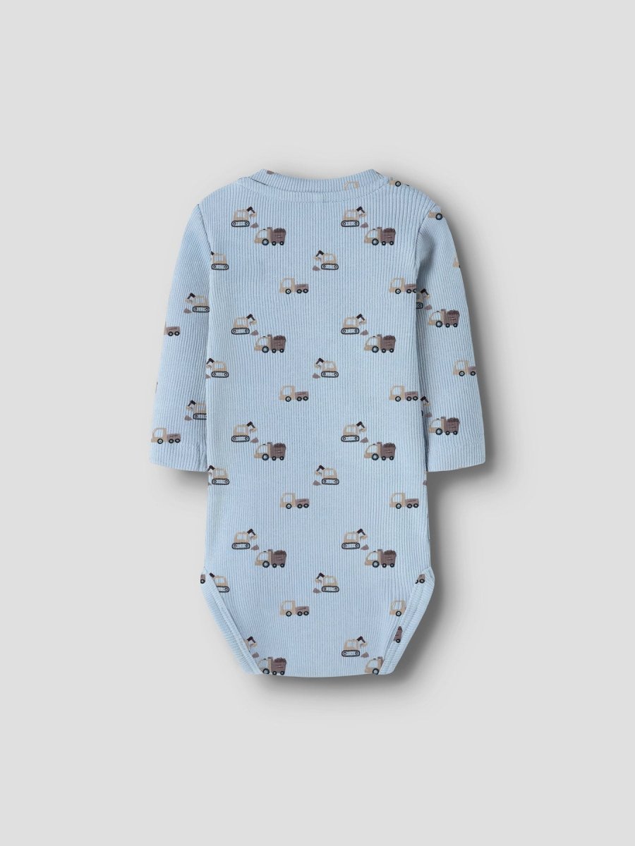 name it baby KONTOR LS BODY - Ashley Blue | Torgunns Barneklær AS