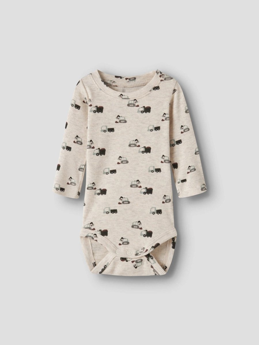 name it baby KONTOR LS BODY - Peyote Melange | Torgunns Barneklær AS