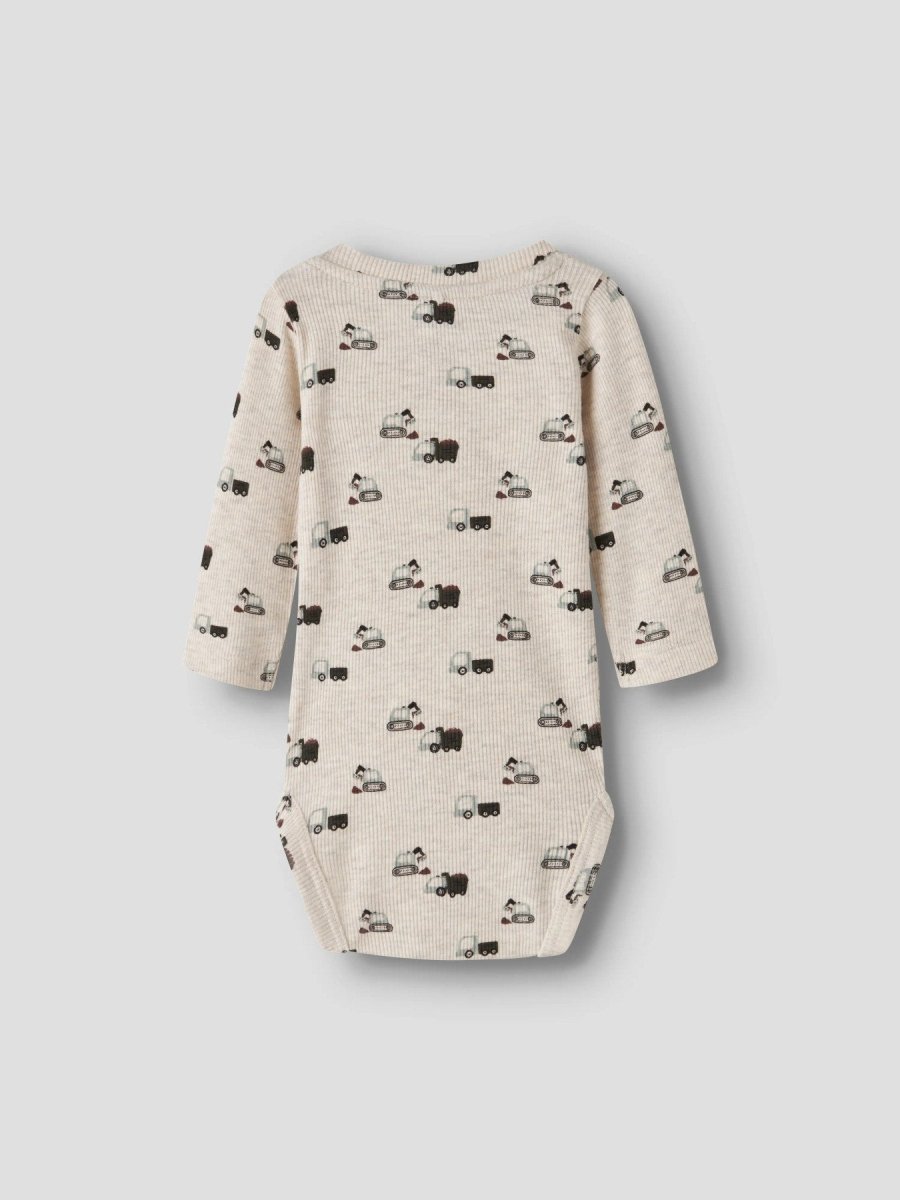 name it baby KONTOR LS BODY - Peyote Melange | Torgunns Barneklær AS