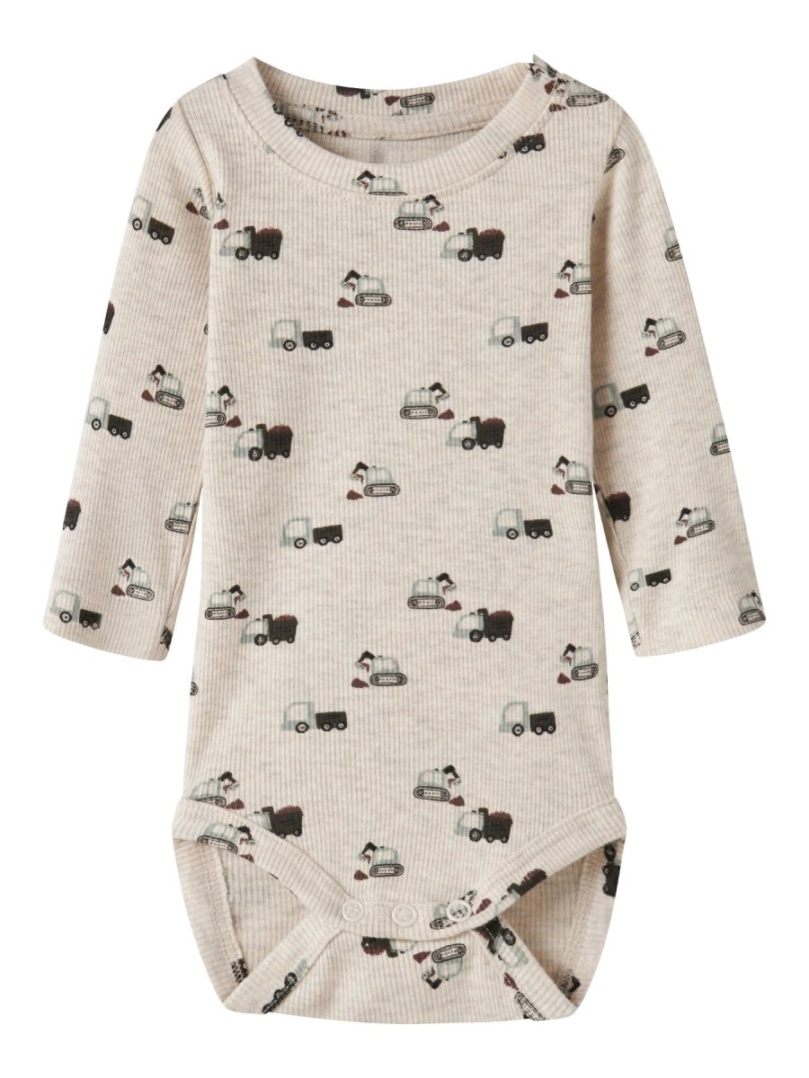 name it baby KONTOR LS BODY - Peyote Melange | Torgunns Barneklær AS