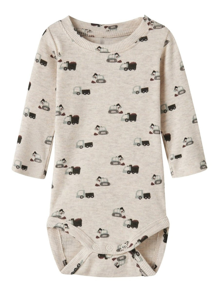 name it baby KONTOR LS BODY - Peyote Melange | Torgunns Barneklær AS