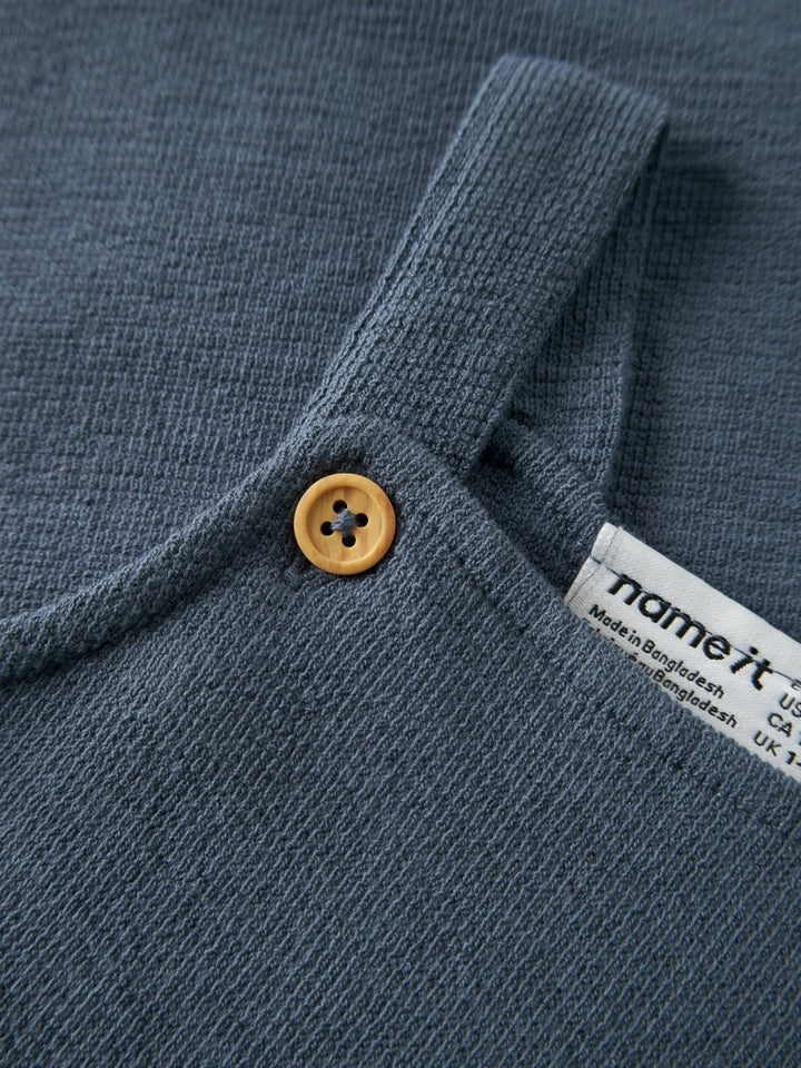 name it baby LARSEN SWEAT OVERALL - Vintage Indigo | Torgunns Barneklær AS