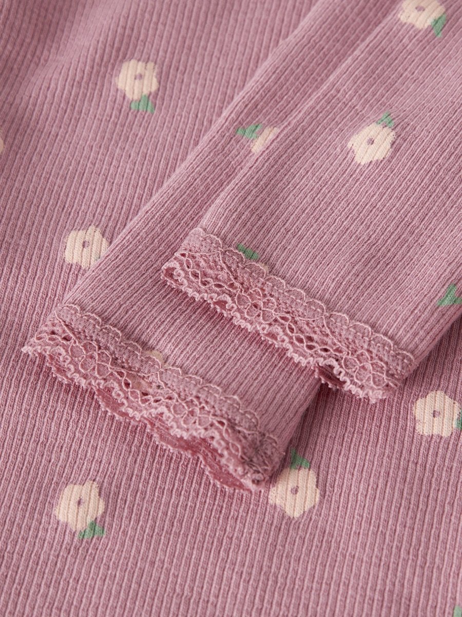 name it baby LAUREL Legging - Lilas | Torgunns Barneklær AS