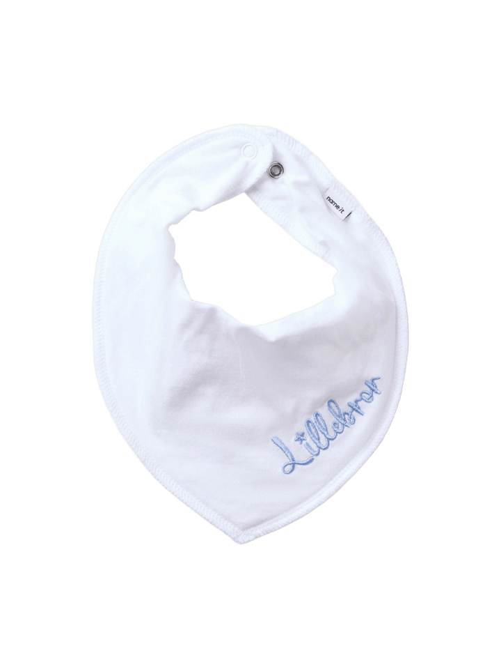 name it baby "Lillebror" SMEKKE - Bright White | Torgunns Barneklær AS