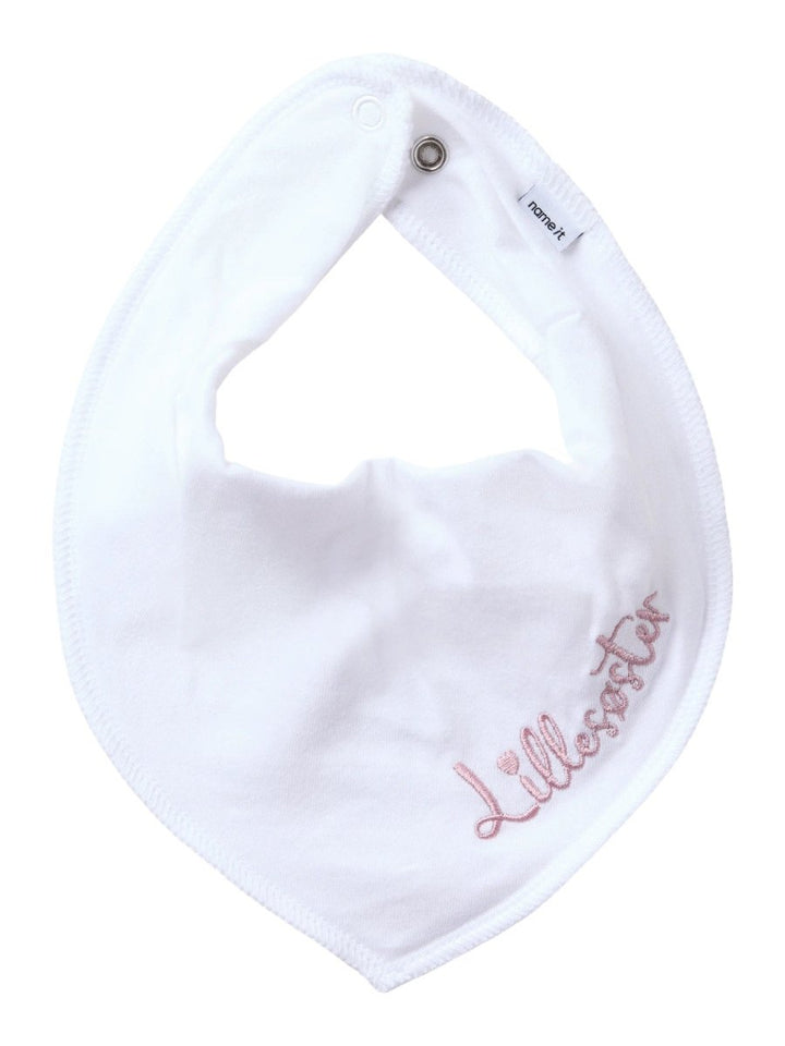 name it baby "Lillesøster" SMEKKE - Bright White | Torgunns Barneklær AS