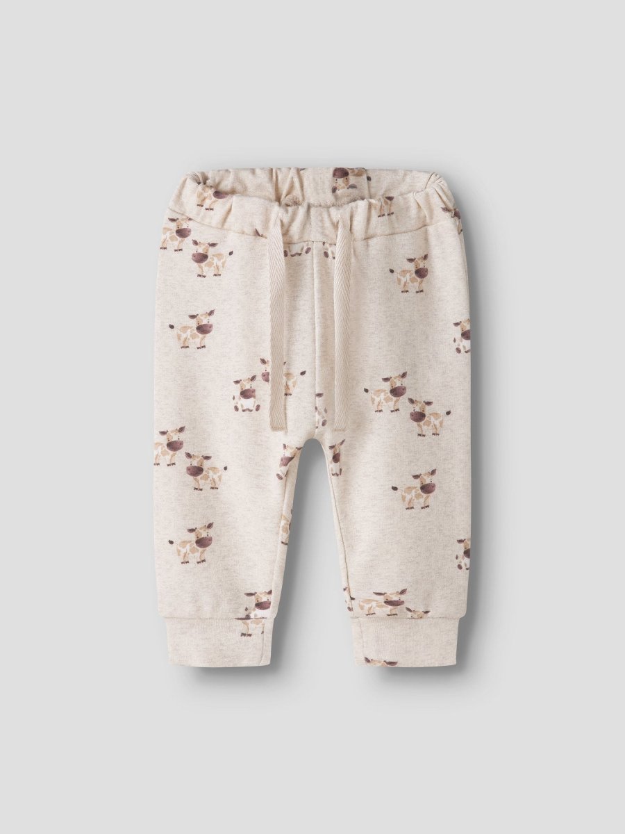 name it baby LOIS PANT - Peyote Melange | Torgunns Barneklær AS