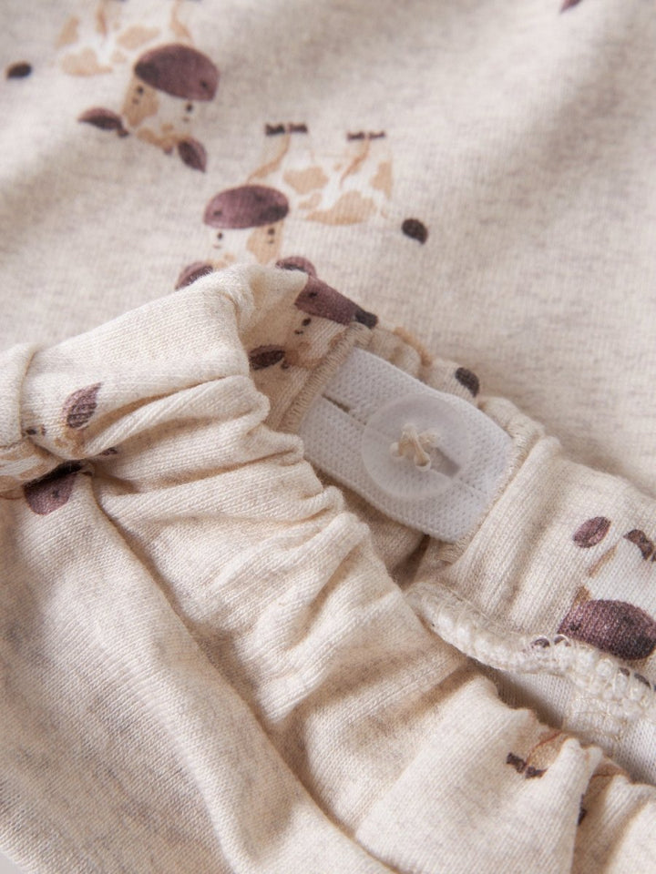 name it baby LOIS PANT - Peyote Melange | Torgunns Barneklær AS
