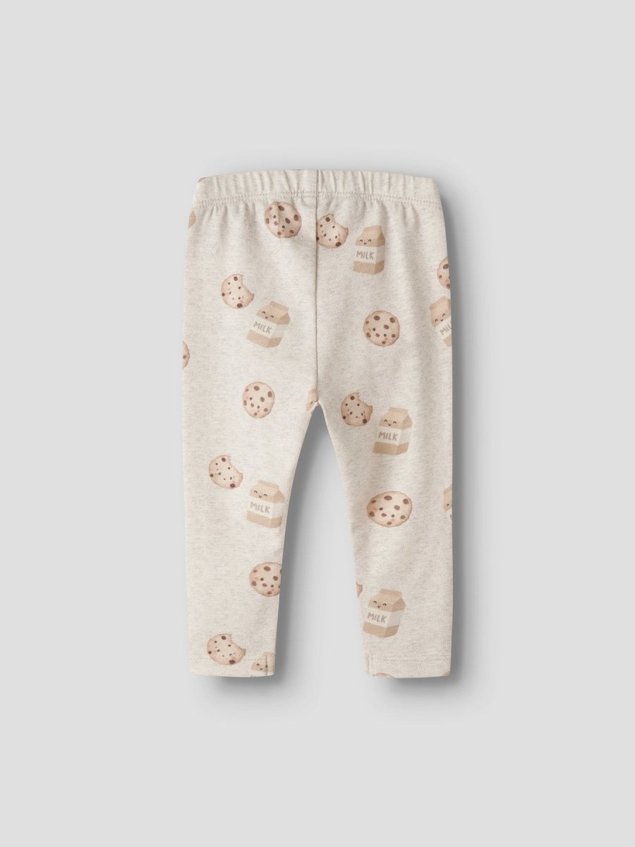 name it baby LOOKIM LEGGING - Peyote Melange | Torgunns Barneklær AS