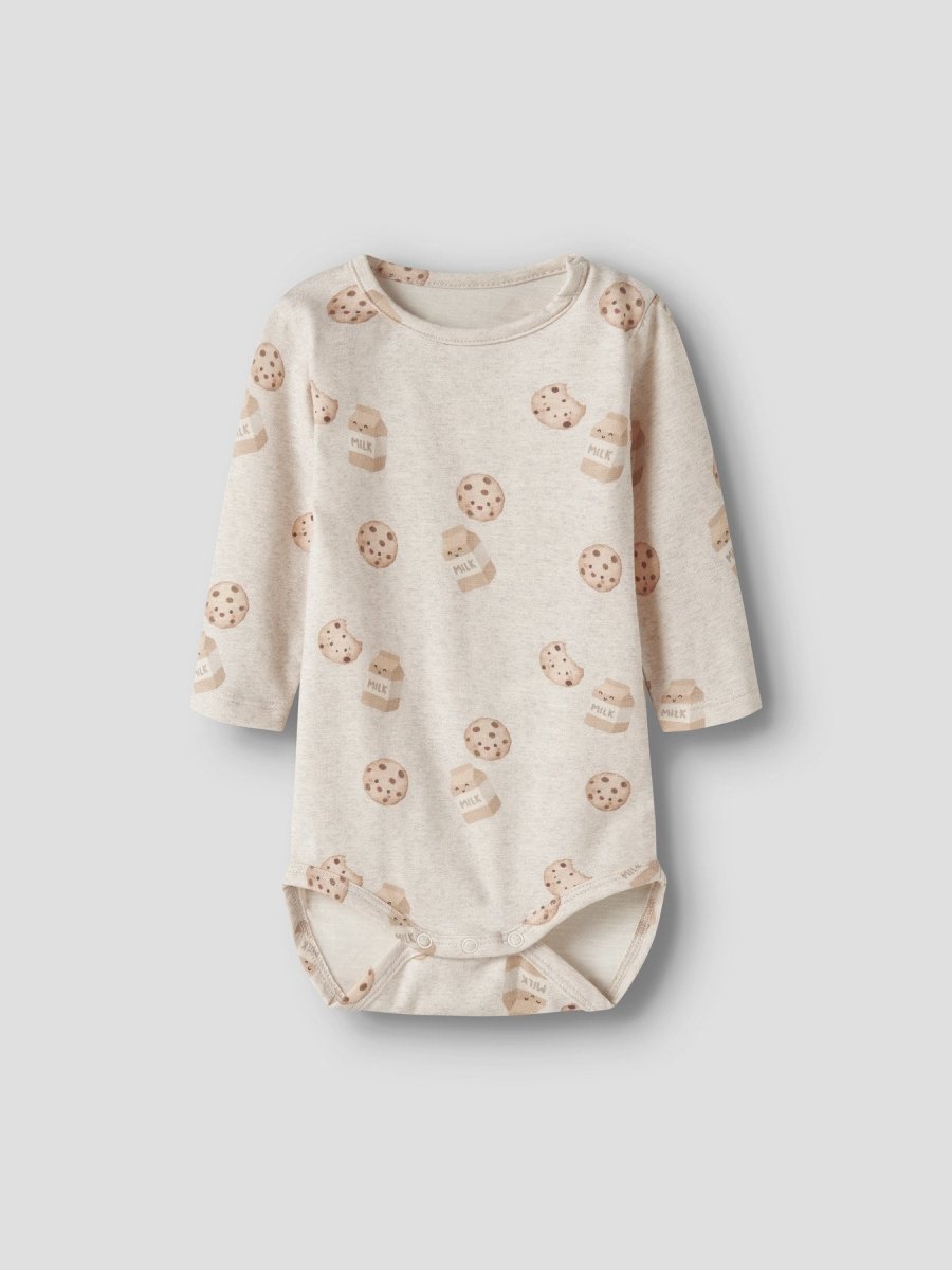 name it baby LOOKIM LS BODY - Peyote Melange | Torgunns Barneklær AS