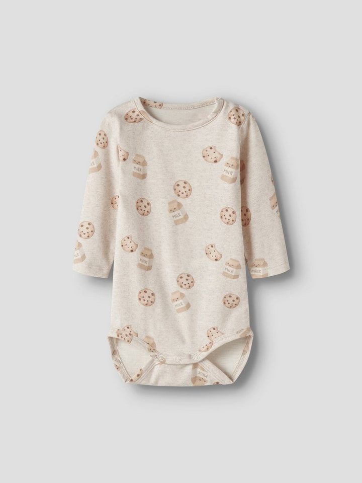 name it baby LOOKIM LS BODY - Peyote Melange | Torgunns Barneklær AS