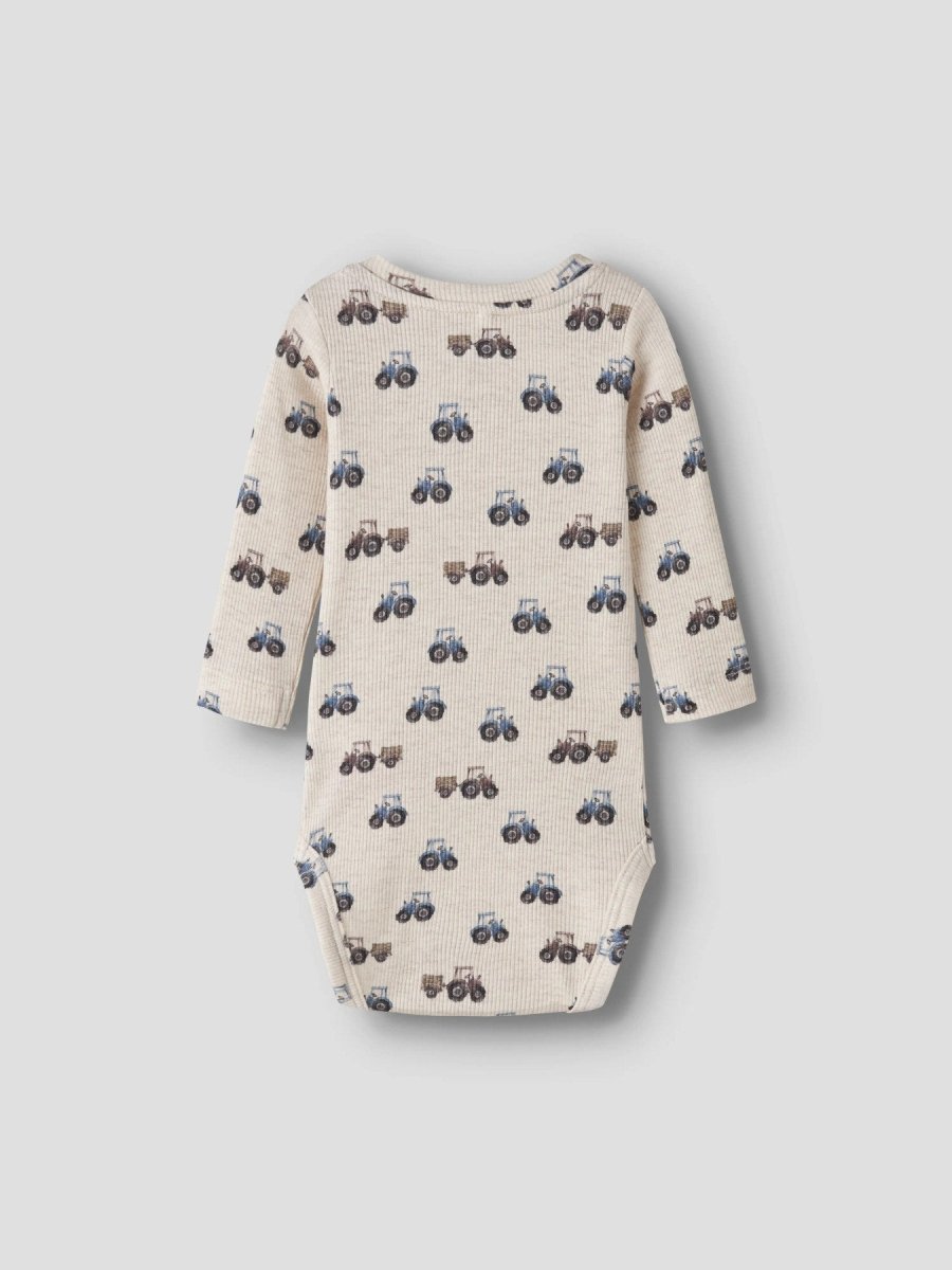 name it baby LUDWIG LS BODY - Peyote Melange | Torgunns Barneklær AS
