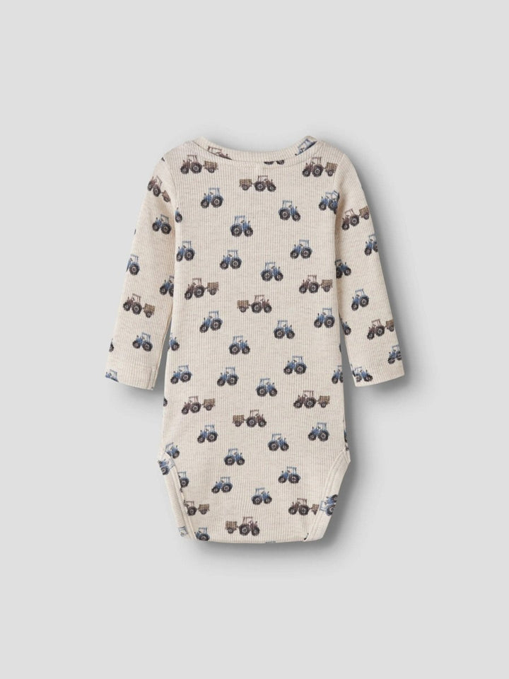 name it baby LUDWIG LS BODY - Peyote Melange | Torgunns Barneklær AS