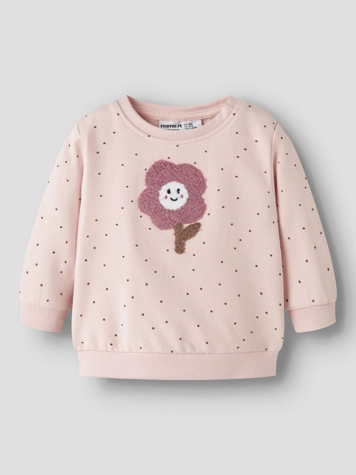 name it baby LUELLE LS SWEAT - Lotus | Torgunns Barneklær AS